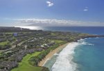 The villa located in walking distance to all three beaches on the resort